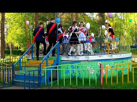 The last day at school. Mozhga, Russia, May 25