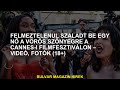 Egy Nő Meztelenül A Cannes I Filmfesztivál Vörös Szőnyegén Videó Fotók