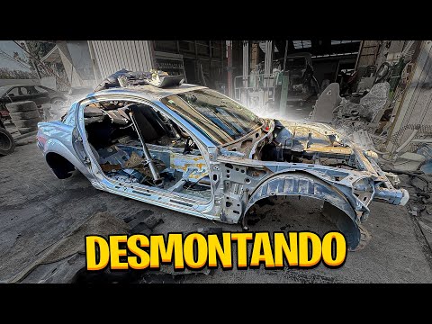 I disassembled the RX8 to send it to Brazil.