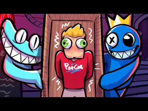 Roblox - CUIDADO! RAINBOW FRIENDS 2 NÃO SÃO TÃO AMIGOS ASSIM! CIANO e YELLOW NOVOS MONSTROS ROBLOX!