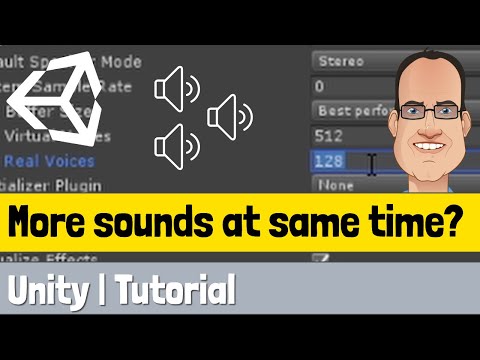 How to play more sounds at the same time in Unity | Tutorial