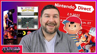 Nintendo Direct February 2022 Reactions & New Arcade1Up Legacy Edition Cabinets