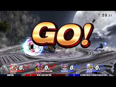 GB Feb 6, 2016 - SSB4 Doubles - GF - Mr. Clean & Dirty Dan vs Lemony Snicket's Garlicky Events