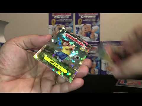 Garbage Pail Kids Chrome 6 Blaster Box Opening (Prism 100/199)