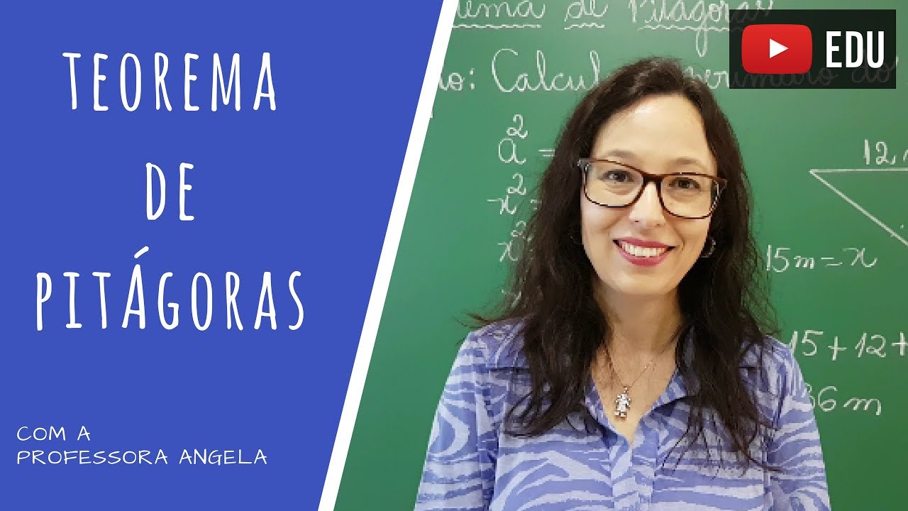 Teorema de Pitágoras - Professora Angela