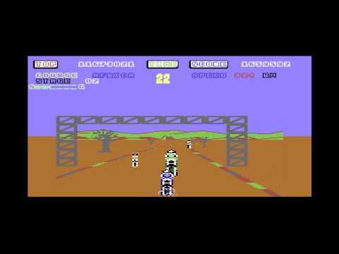 Lukozer Retro Game Review 074 - Super Hang-On - Commodore 64