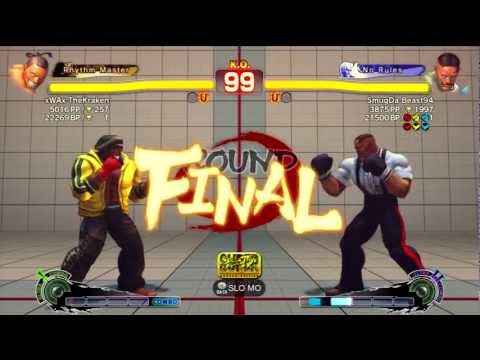 SSF4 AE 2012 - xWAx TheKraken (Dee Jay) Vs SmugDa Beast94 (Dudley) - Ranked Match