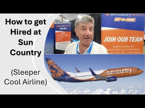 How to get Hired at Sun Country Airlines.