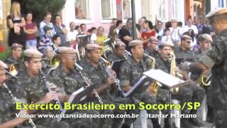 preview picture of video 'Banda do Exército Brasileiro em Socorro/SP - Medley Michael Jackson'