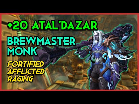 Brewmaster Monk | +20 Atal'Dazar | Dragonflight Season 3 Mythic Plus