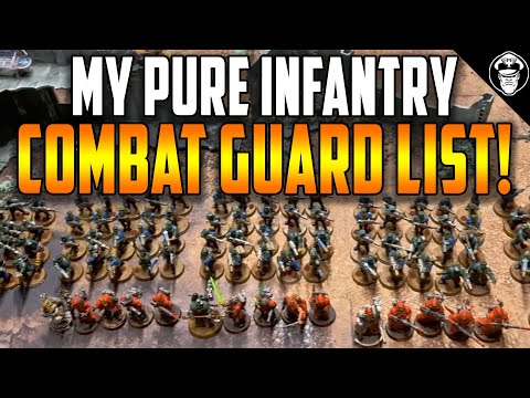 My 2000pts Pure Infantry Combat Guard Army! | Tournament Before Action Report | Warhammer 40,000