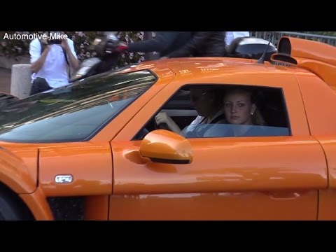 21 y/o BLONDE knows how to drive a 700hp Gumpert Apollo S!