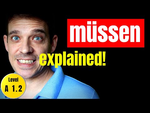 The verb HAVE TO in German | Modalverb "müssen" explained | Nicht brauchen zu | YourGermanTeacher