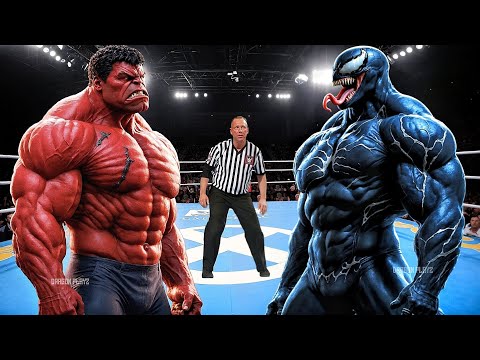 RED HULK VS VENOM - EPIC BATTLE