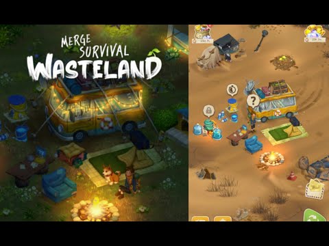 Merge Survival: Wasteland | Level 3-4 Part 3 🌿🍀