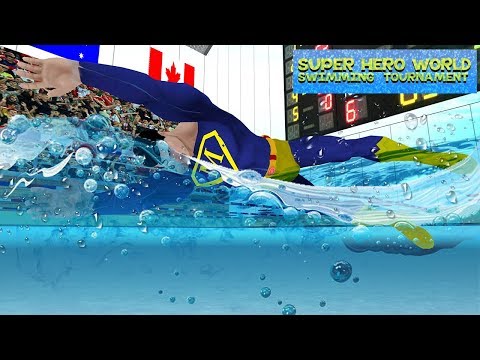 Super Hero World Swimming  Tournament Video
