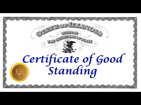 Certificate of Good Standing: What It Is and How to Get It