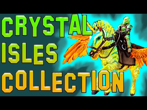 Crystal Isles Dino Addition Mod Review - Ark Survival Evolved