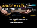 Love Of My Life - Queen (1975) Easy Guitar Chords Tutorial with Lyrics