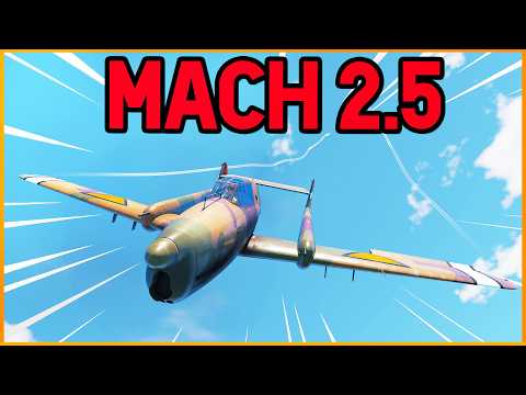 THE NEW FASTEST PLANE IN WAR THUNDER (Apparently)