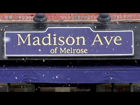 Montage of Melrose Massachusetts City & Streets 02176