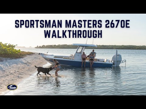 Sportsman Masters 247OE Bay Boat video