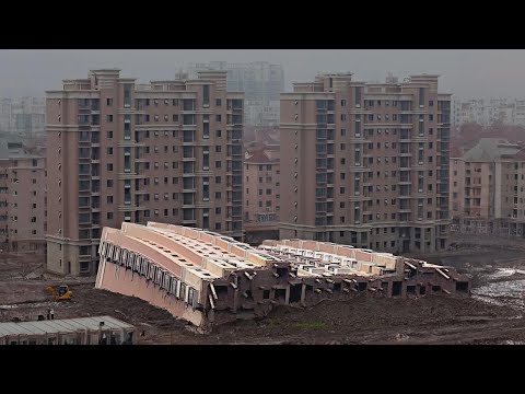 Případy rozpadlých domů z tofu betonu