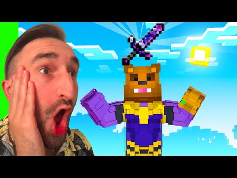 Stealing The Sword Of The Cosmos To STOP THANOS In Insane Craft W/ SSundee