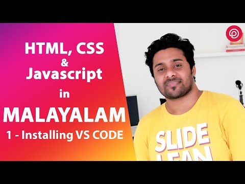 Html Css Javascript In Malayalamchapter 1installing Vs Code