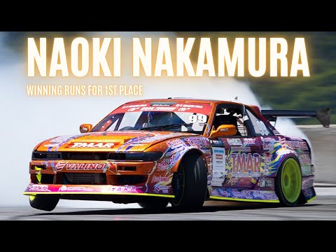 Naoki NAKAMURA | Winning Runs For 1st Place | D1GP 2022 | Round 3 | Okuibuki