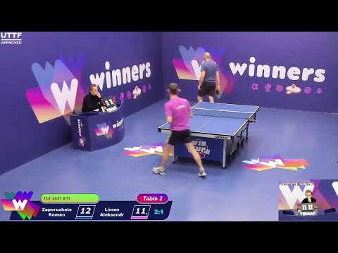 WINners CUP table 2  14.11  Zaporozhets Roman -  Liman Aleksandr 15:45