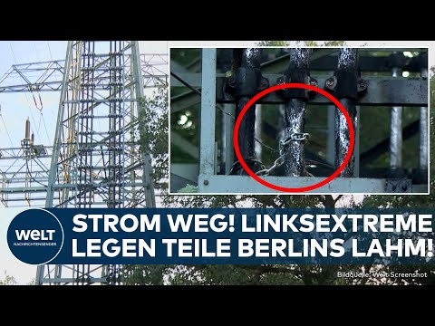 BERLIN BLACKOUT: Linksextremer Brandanschlag legt Strom lahm! Haushalte seit Tagen ohne Versorgung!