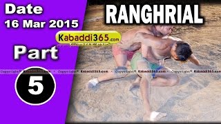 Ranghrial (Mansa) Kabaddi Tournament 16 Mar 2015  Part 1 by Kabaddi365.com