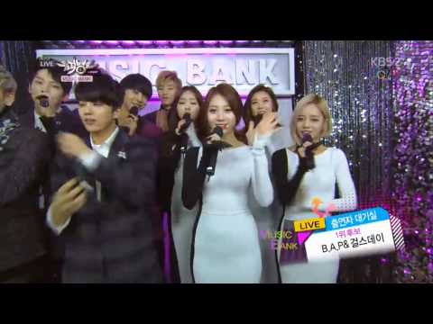140214 Music Bank Backstage Interview - B.A.P & Girls Day #BAP1004