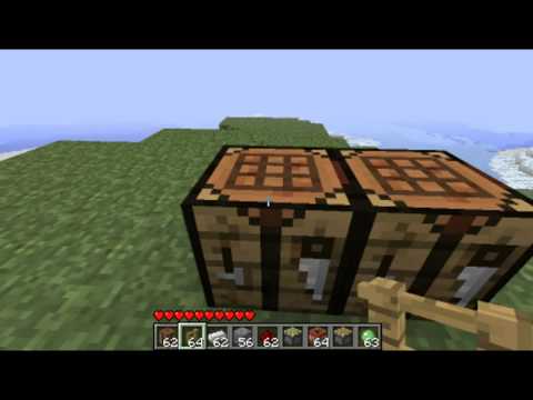 Minecraft Beta 1.7 Update Recipes and Whats new ! pistons + shears