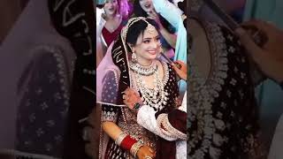 🔥new brown color Bridal lehenga with named dupatta 🔥💕