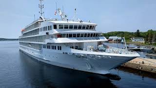 How Does A Cruise Ship Gain 326 Feet Of Elevation?  Pearl Mist Great Lakes Cruise in 4K