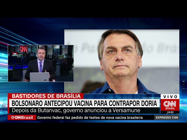 Bolsonaro autorizou antecipação de vacina para contrapor Doria