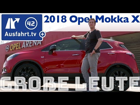 Opel Mokka X für große Personen? Ausfahrt.tv hilft.