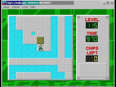 Chip's Challenge 1 Level 115 (Oversea Delivery) - 922 seconds