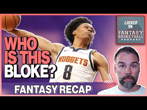 Peyton Watson Is Crazy | Thursday Fantasy Basketball Recap