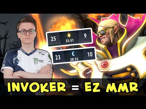 Miracle Invoker — 2 games +50 MMR