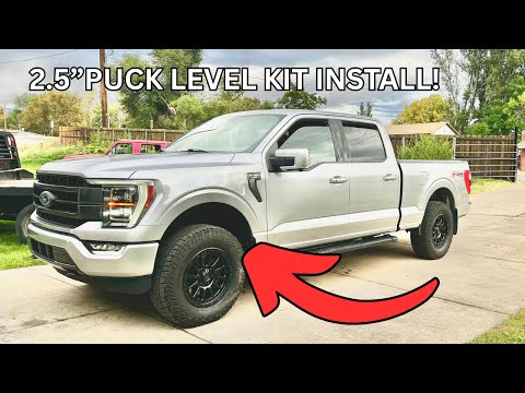 Leveling a 2023 F-150 in 10 Minutes
