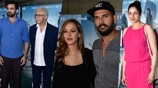 Cricketers And Other Bollywood Celebs At A Special Screening