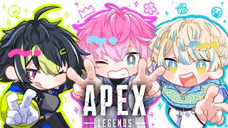 【 Apex Legends 】熱血フルパ界隈 w / マナ, れお【 伊波ライ / にじさんじ 】