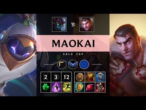 Maokai Top vs Jayce - EUW Diamond Patch 25.18