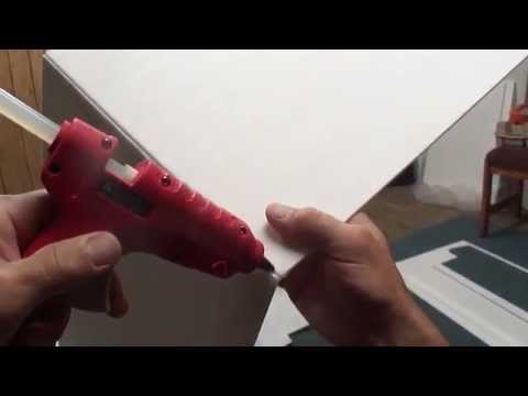 Part #1 of 6 Fokker DR-1 Red Baron. Cutting and assembling PDF Plans.