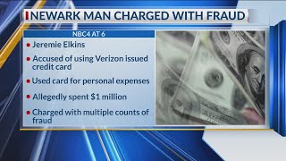 Former Verizon employee in Newark charged with causing $1 million in fraud