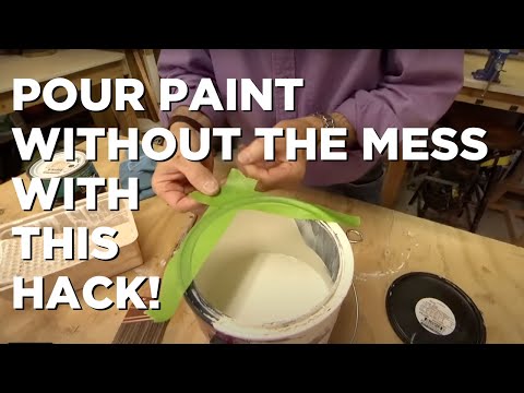 How to Pour Paint Without Making a Mess - Today's Homeowner with Danny Lipford