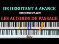 Comment Jouer De DEBUTANT à AVANCE Uniquement Avec Les ACCORDS DE PASSAGE Partie 1 Lesson 32